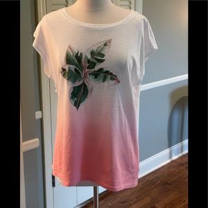 NWOT Talbots pretty summer tee